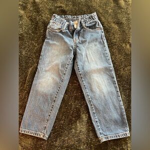 Cat & Jack Blue Paperbag Waist Jeans